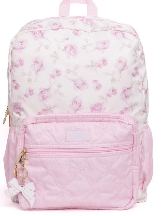 Yoobi Handbags - Firm price NWT LoveShackFancy Pink Floral Backpack